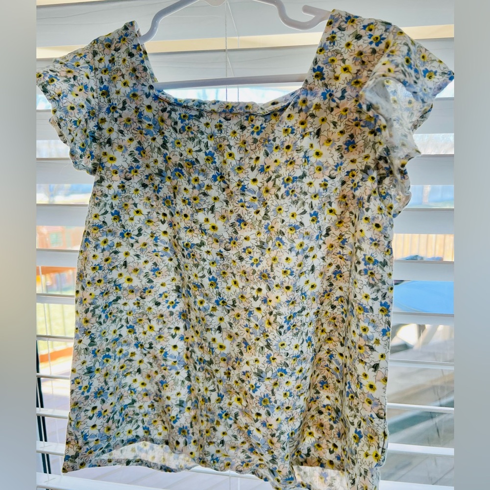 Copper Key Floral Top Shirt Girls